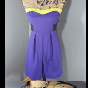 Sparkle & Fade urban outfitters strapless dress